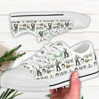 Elvis Presley Low Top Canvas Shoes – VANDH 2488