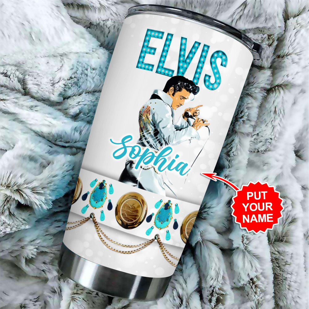 Personalized Elvis Presley Tumbler Cup – VANDH 2612
