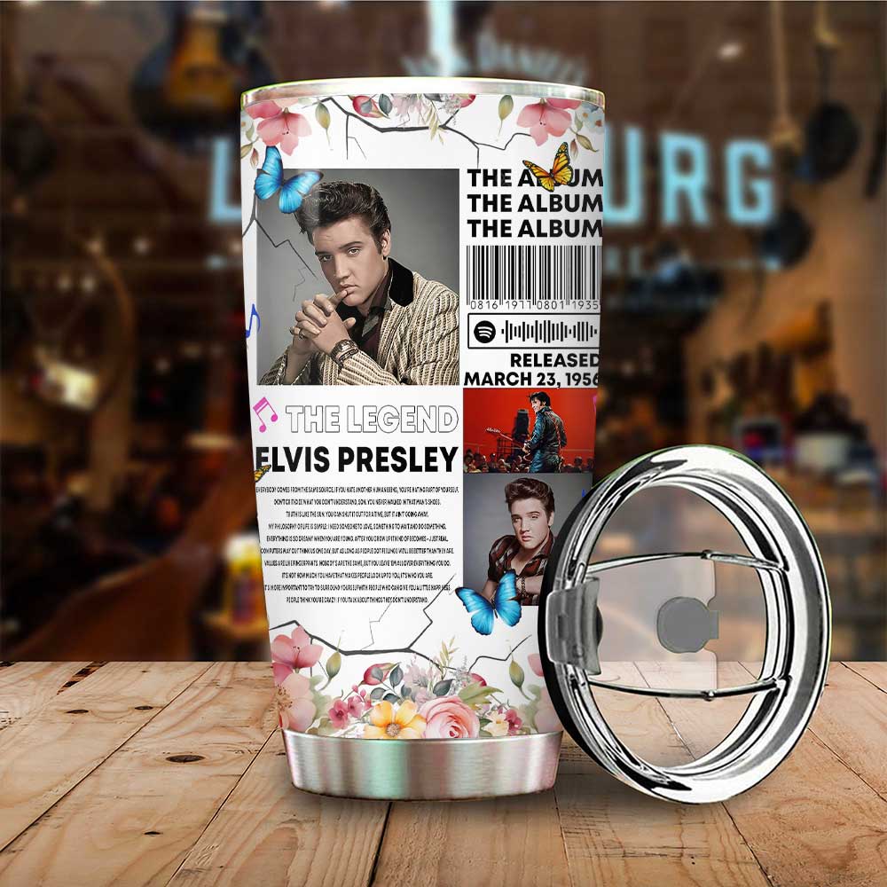 Personalized Elvis Presley Tumbler Cup – VANDH 3006