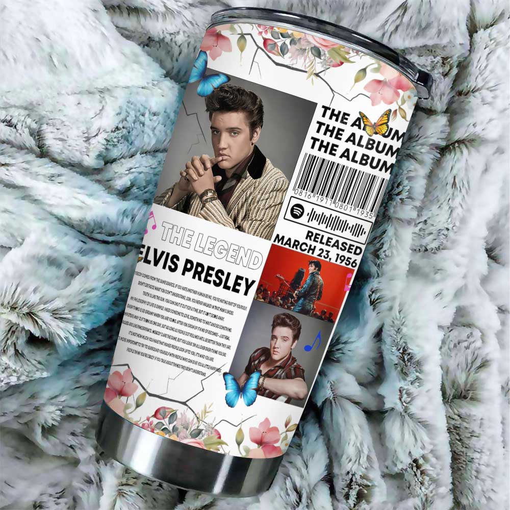 Personalized Elvis Presley Tumbler Cup – VANDH 3006