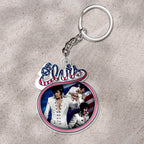 Elvis Presley Custom Shape 1-sided Keychain – HOATT 9246