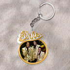 Elvis Presley Custom Shape 2-sided Keychain – NGHIAVT9428