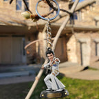 Elvis Presley Custom Shape 2-sided Keychain – TMTHU6182