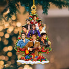 Elvis Presley Custom Shape 2-side Printed Acrylic Ornament – HOATT21541