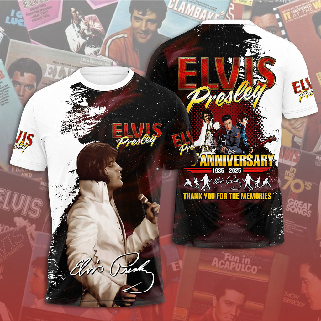 Elvis Presley 3D Sleeveless Down Jacket – MAITM 11567
