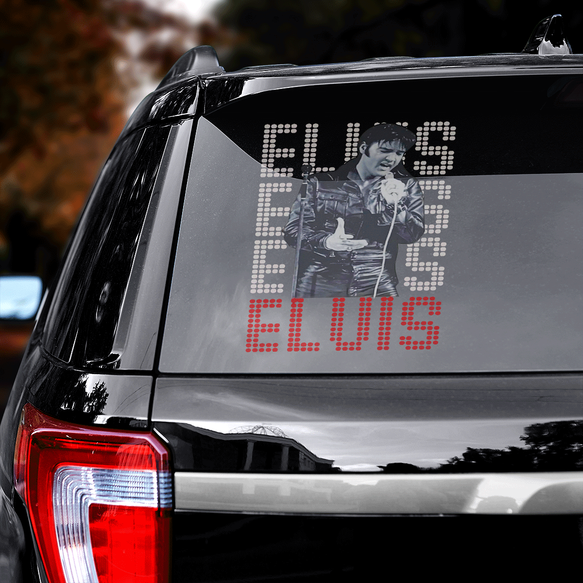 Elvis Presley Custom shape 2-sided Acrylic Car Ornament – TMTHU1103