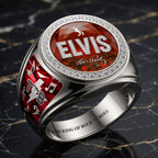 Elvis Presley 3D Engraved Ring – HOATT18268