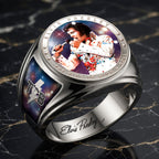 Elvis Presley 3D Engraved Ring – HOATT18841