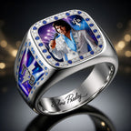 Elvis Presley 3D Engraved Ring – HOATT19098