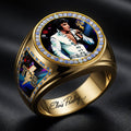 Elvis Presley 3D Engraved Ring – HOATT19099