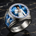 Elvis Presley 3D Engraved Ring – HOATT19240