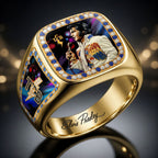 Elvis Presley 3D Engraved Ring – HOATT19281