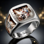 Elvis Presley 3D Engraved Ring – HOATT19336