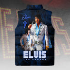 Elvis Presley 3D Sleeveless Down Jacket – HOATT15178
