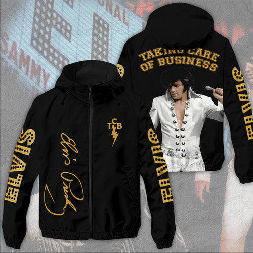 Elvis Presley 3D Windbreaker Jacket – MAITM 11517