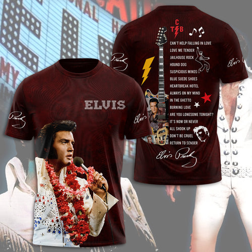 Elvis Presley 3D Apparel – TMTHU4506