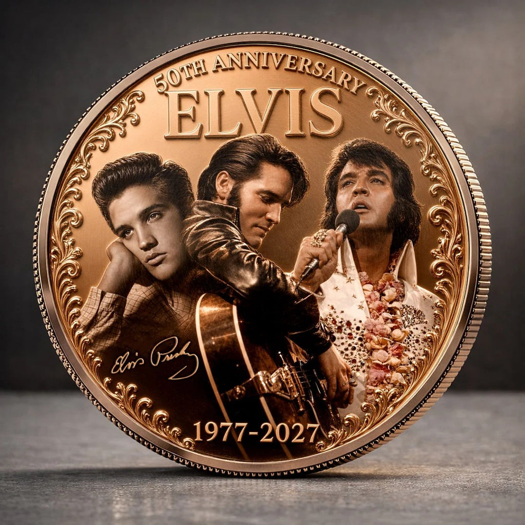 Elvis Presley 50th Anniversary 2027 Commemorative Coin – MAITM15360