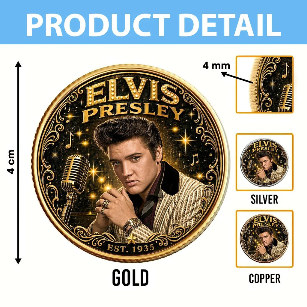 Elvis Presley 50th Anniversary 2027 Commemorative Coin – MAITM15362