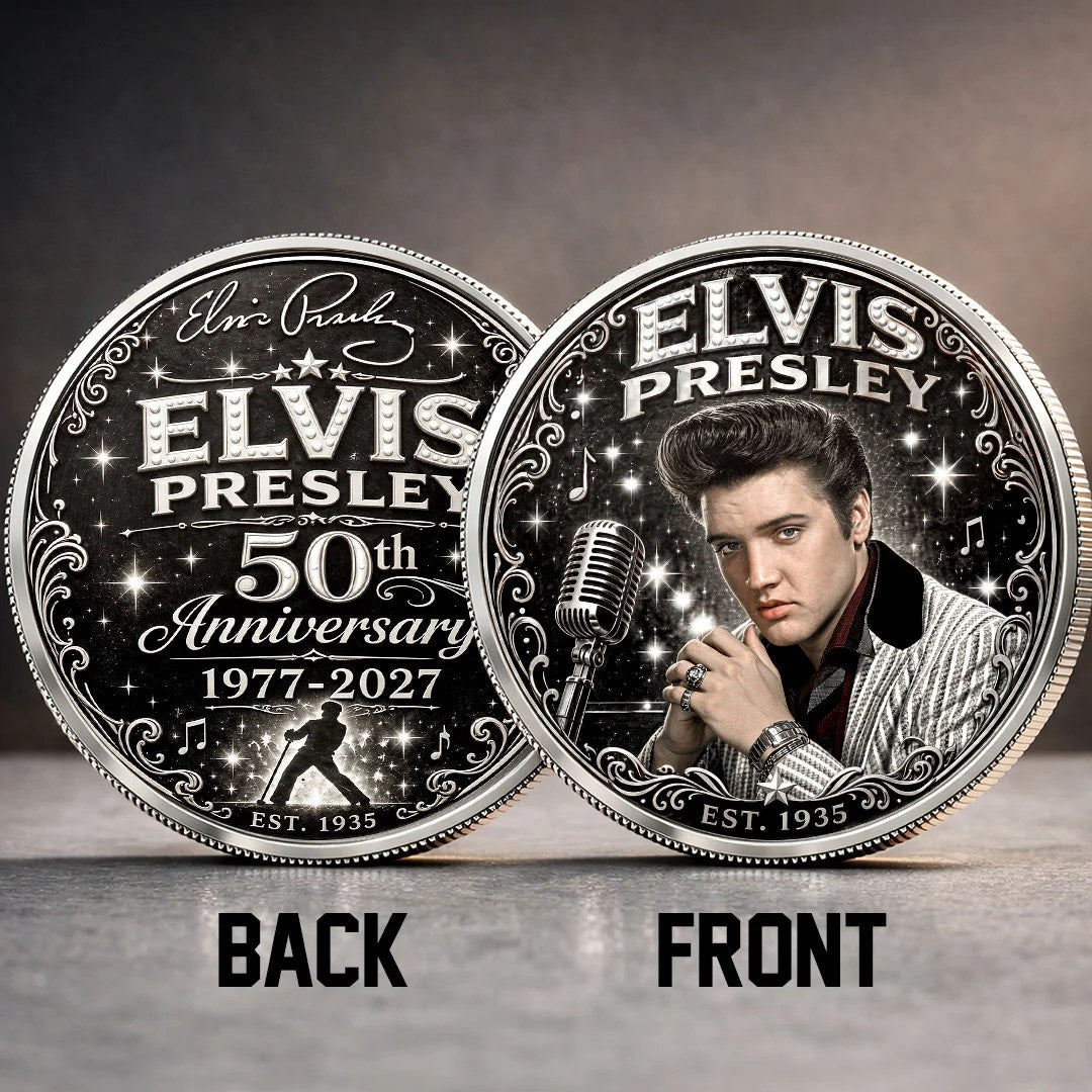 Elvis Presley 50th Anniversary 2027 Commemorative Coin – MAITM15362