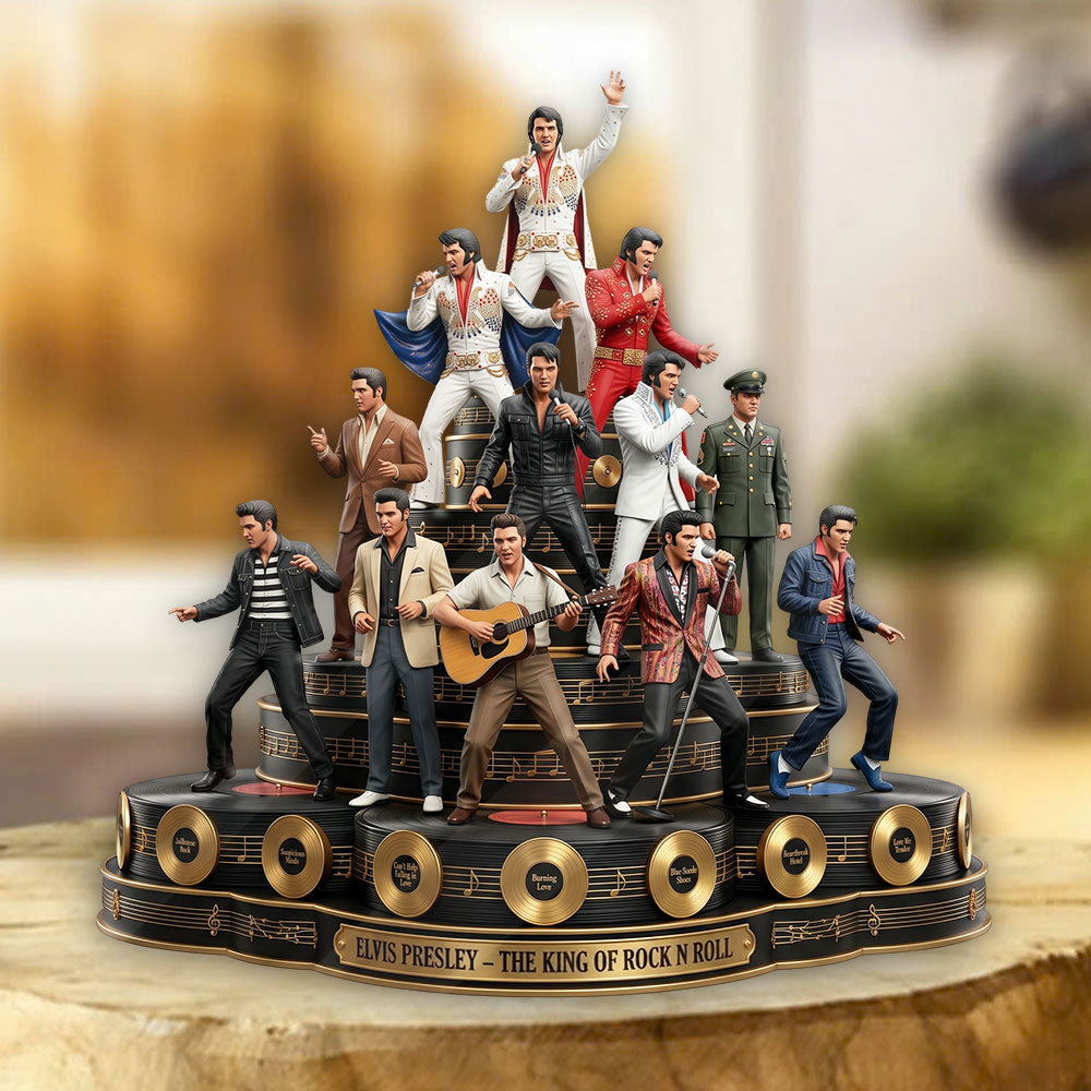 Elvis Presley Custom Shape Acrylic Plaque – TMTHU6835