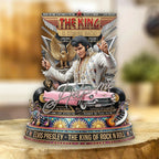Elvis Presley Custom Shape 2-sided Acrylic Car Ornament – TANTN 4015