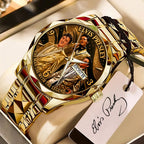 Elvis Presley Alloy Luxury Quartz Watch – TMTHU8614
