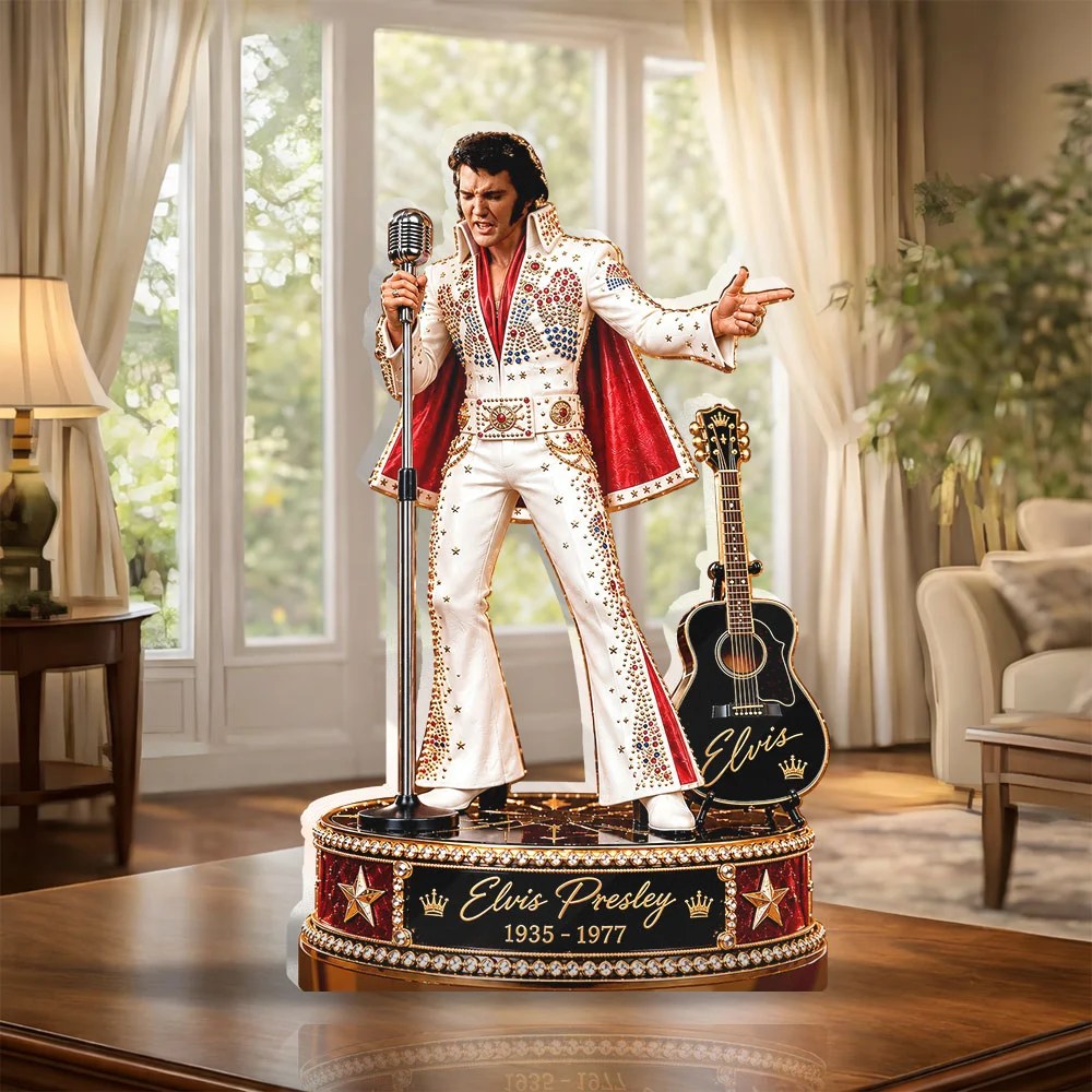 Elvis Presley Custom Shape Acrylic Plaque – HOATT21416