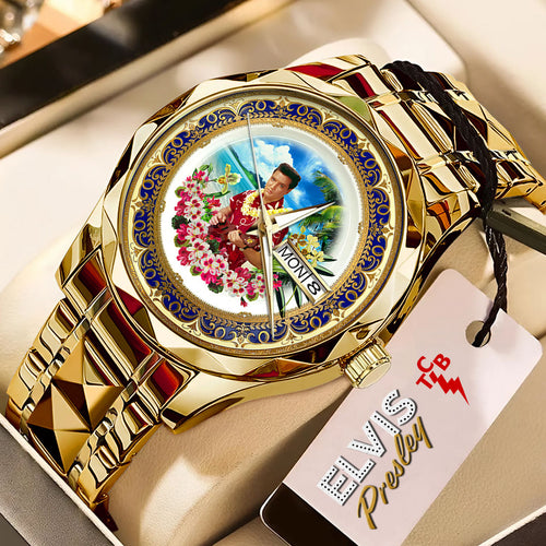 Elvis Presley Alloy Luxury Quartz Watch – HOATT15262