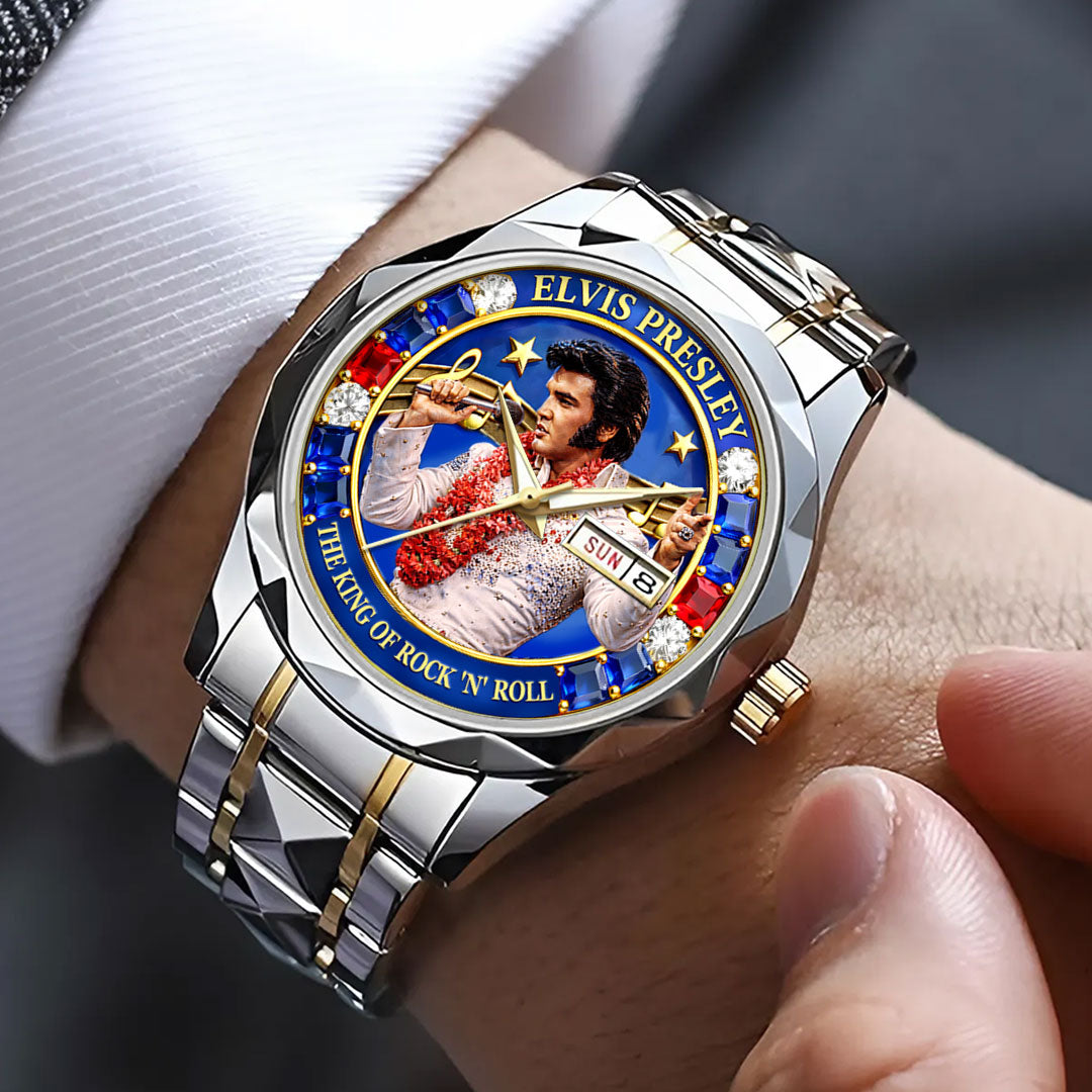 Elvis Presley Alloy Luxury Quartz Watch – HOATT16823