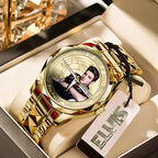 Elvis Presley Alloy Luxury Quartz Watch – TMTHU6694
