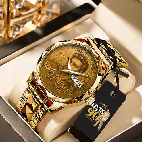 Elvis Presley Alloy Luxury Quartz Watch – TANTN 14024