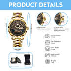 Jaws Alloy Luxury Quartz Watch – TANTN 14044