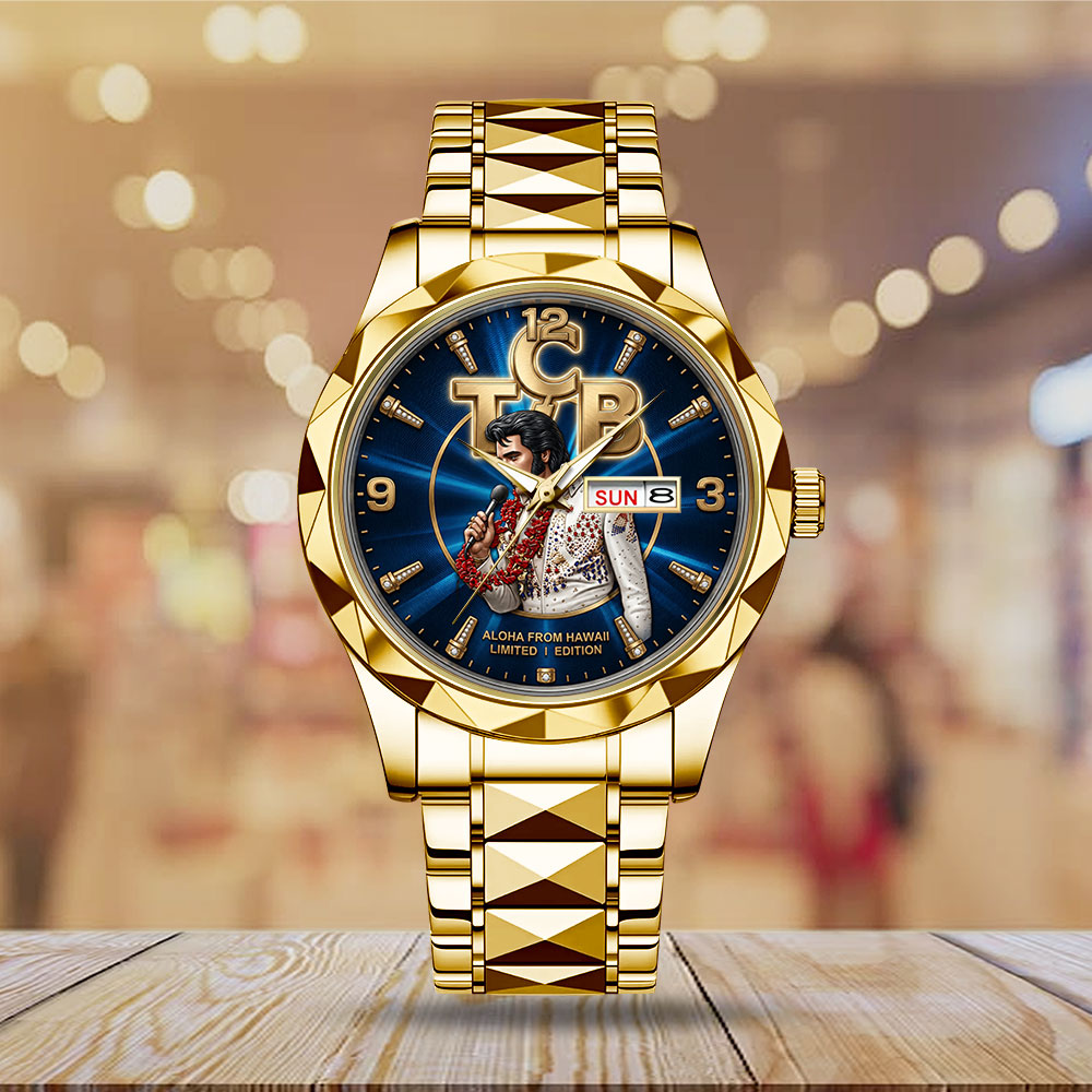 Elvis Presley Alloy Luxury Quartz Watch – TMTHU6479