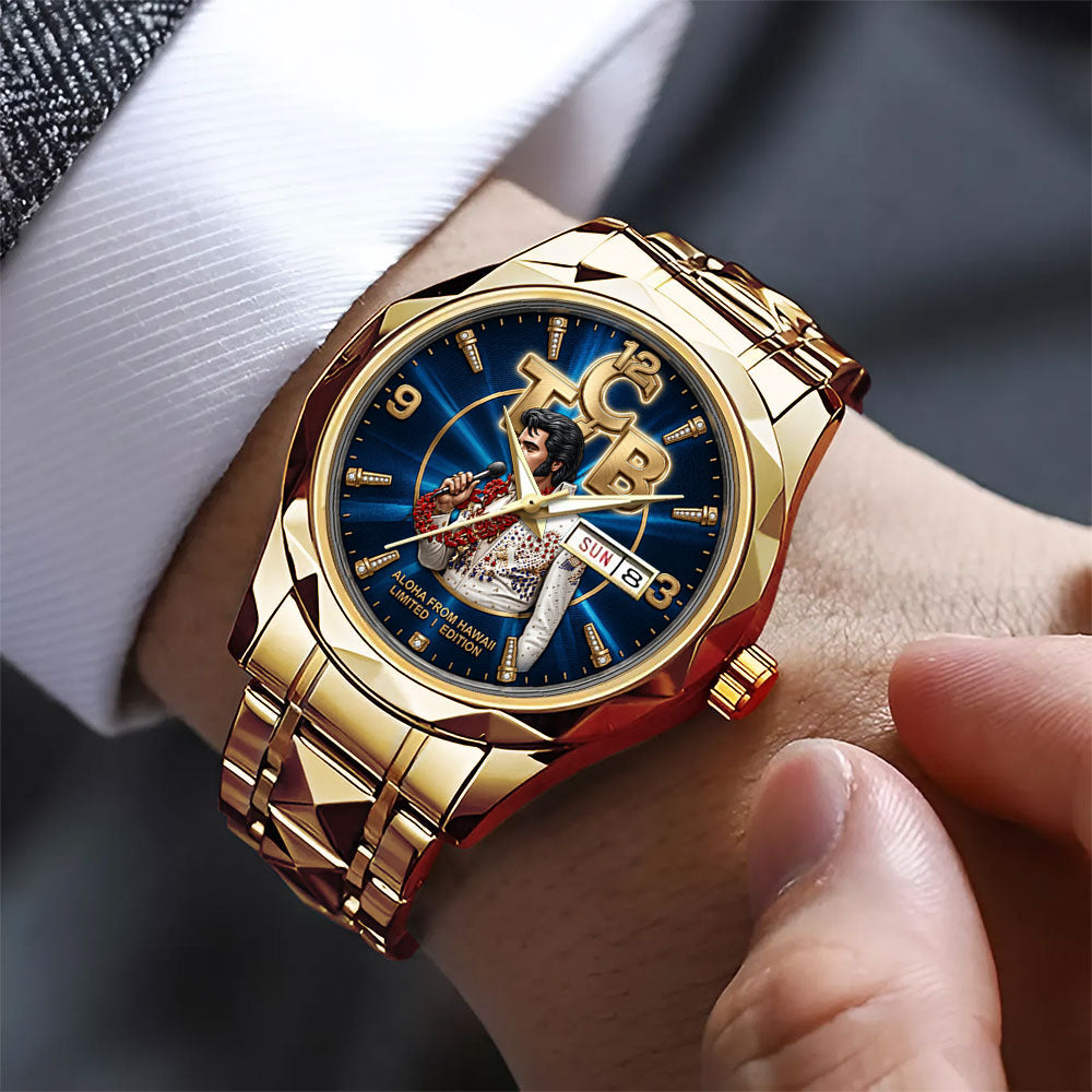 Elvis Presley Alloy Luxury Quartz Watch – TMTHU6479