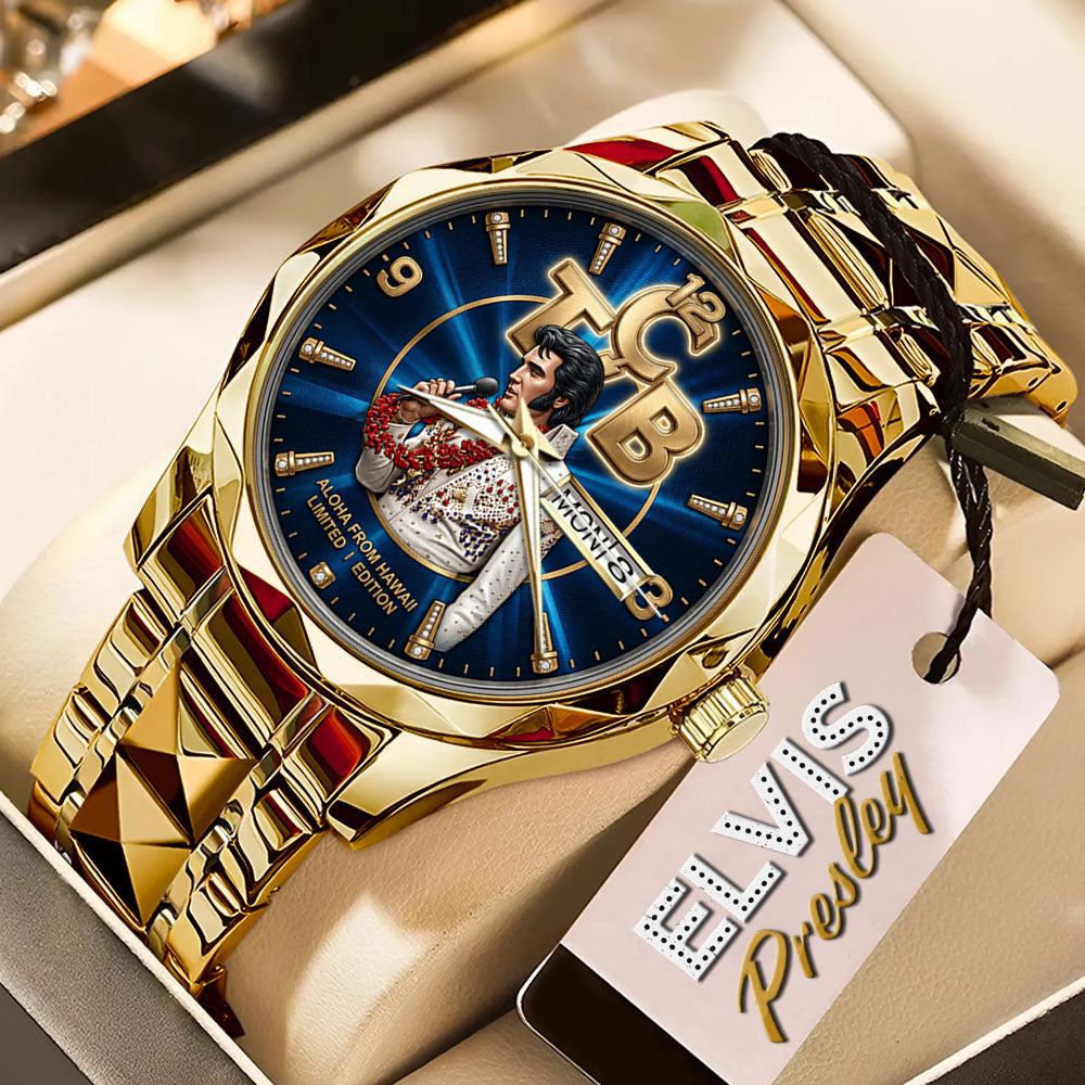 Elvis Presley Alloy Luxury Quartz Watch – TMTHU6479