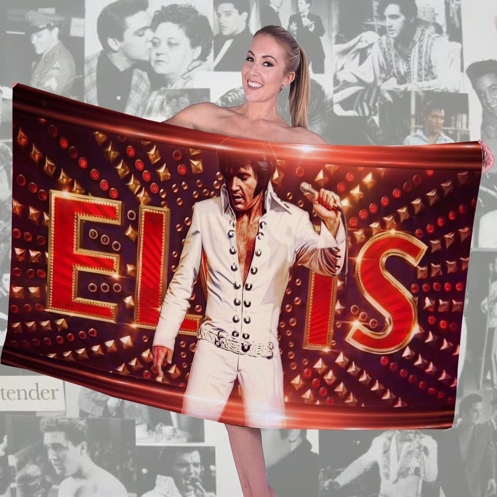 Elvis Presley Rectangle Beach Towel – TMTHU4521