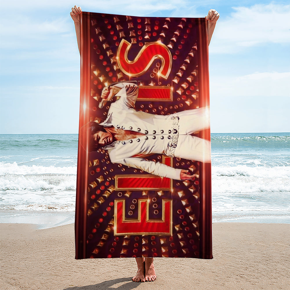 Elvis Presley Rectangle Beach Towel – TMTHU4521
