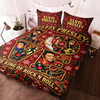 Elvis Presley 3-Piece Duvet Bedding Set – TMTHU10245