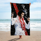 Elvis Presley Rectangle Beach Towel – HOATT 11320