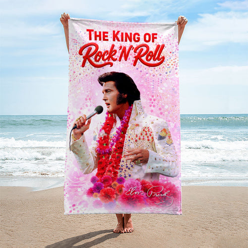 Elvis Presley Rectangle Beach Towel – HOATT17792