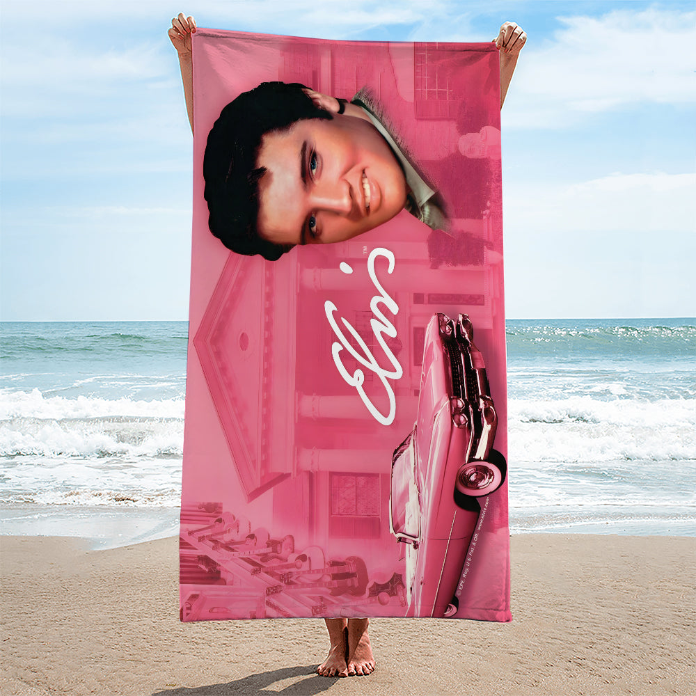 Elvis Presley Rectangle Beach Towel – TANTN22697