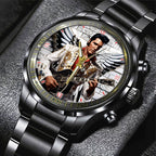 Elvis Presley Black Stainless Steel Watch – GNE 251