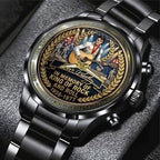 Elvis Presley Black Stainless Steel Watch – MAITM14583