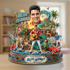 Elvis Presley: Blue Hawaii 65th Anniversary Custom Shape Acrylic Plaque – TMTHU6278