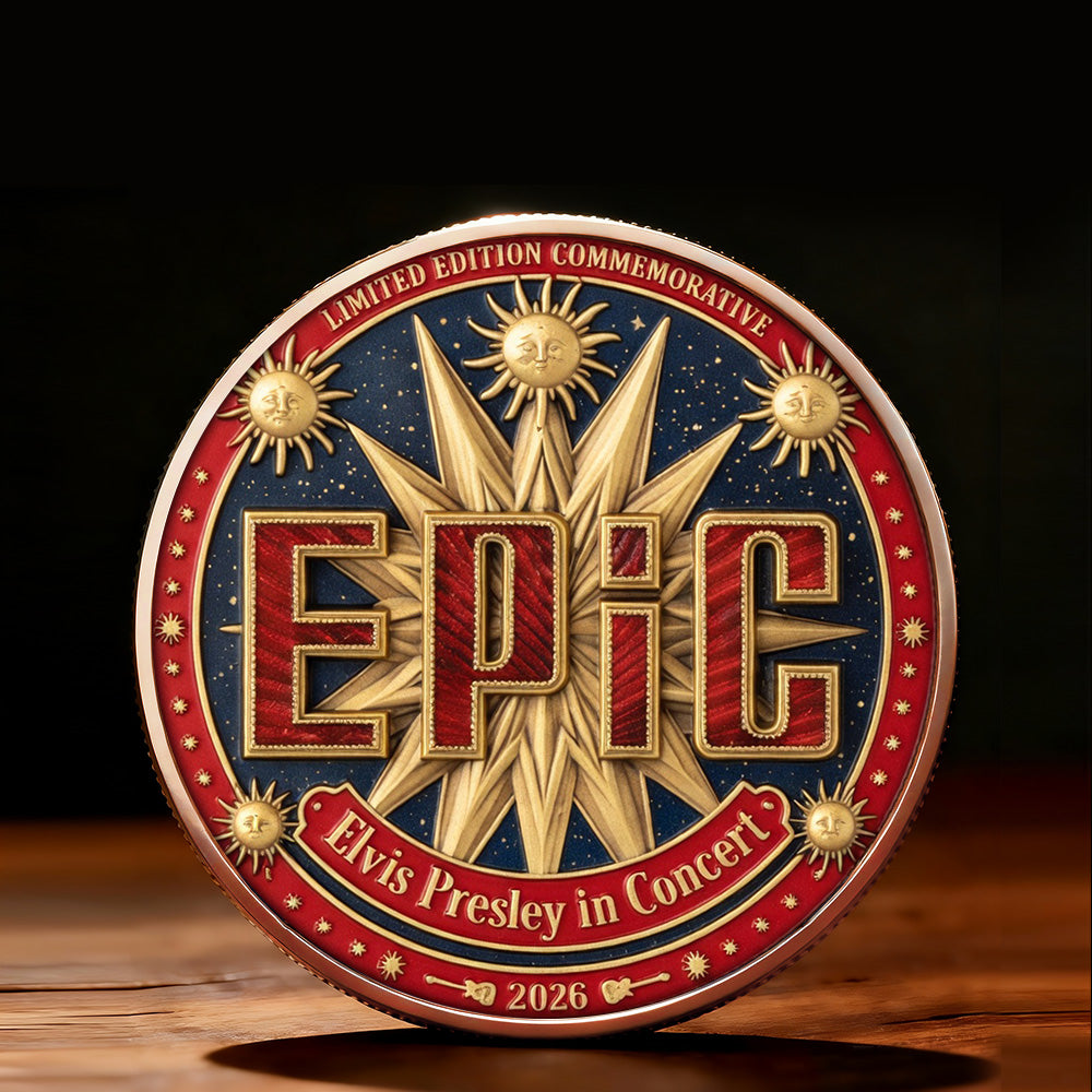 Elvis Presley Commemorative Coin – TMTHU4632