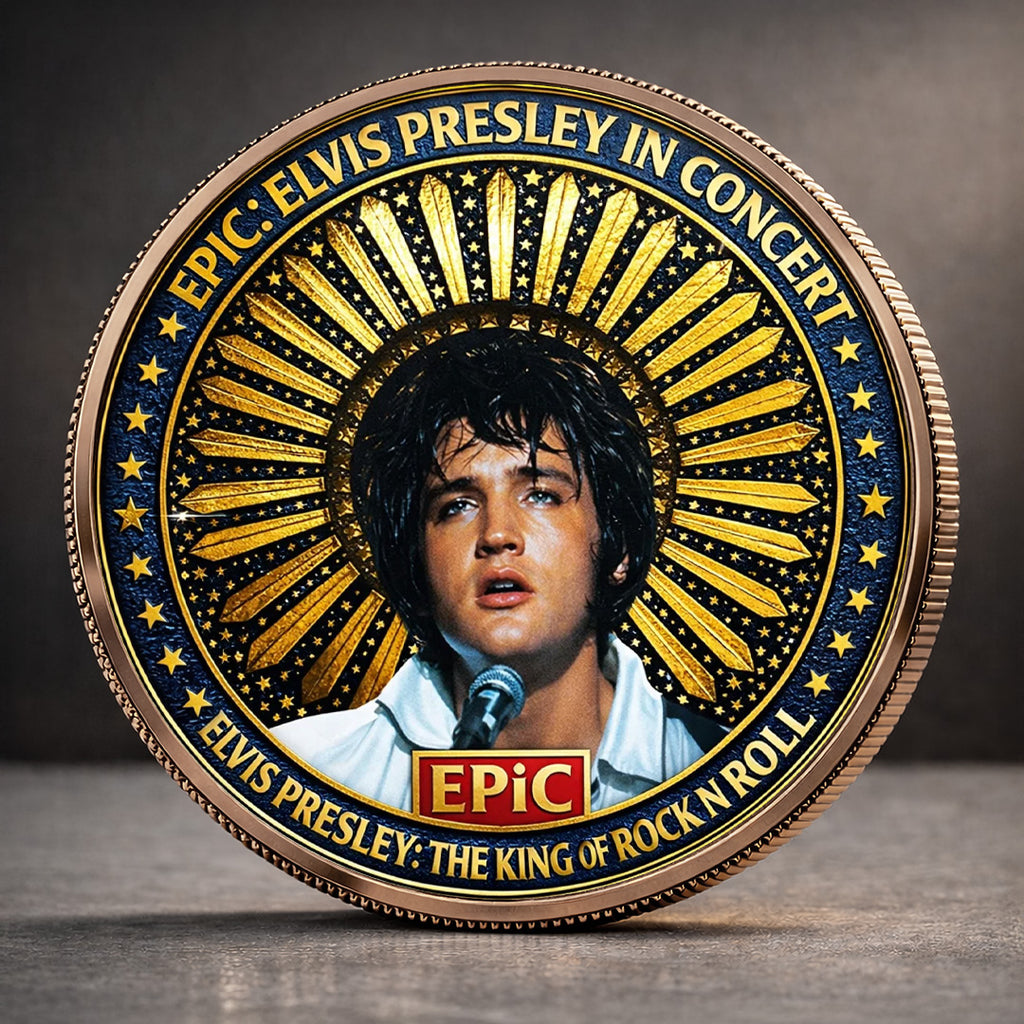 Elvis Presley Commemorative Coin – TMTHU4634