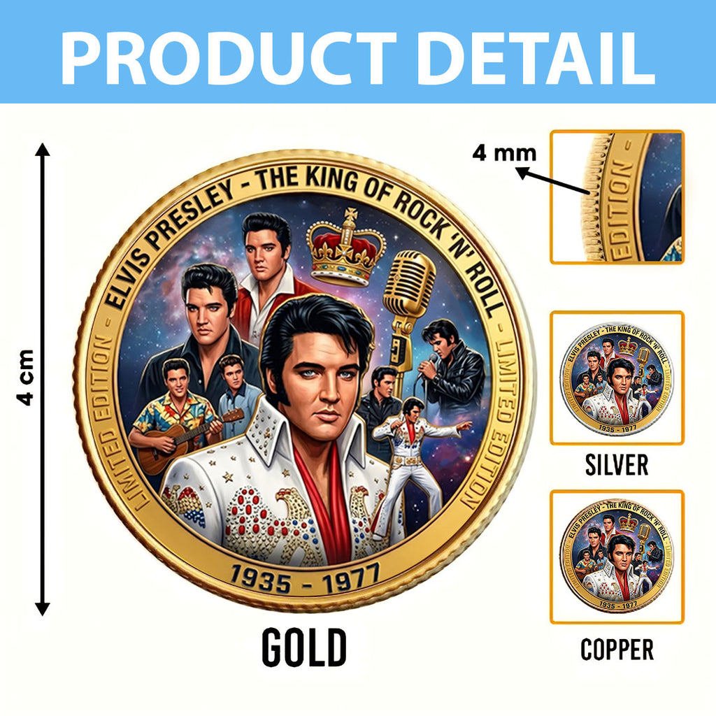 Elvis Presley Commemorative Coin – TMTHU6101