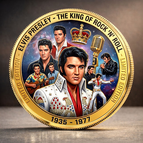 Elvis Presley Commemorative Coin – TMTHU6101