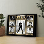 Elvis Presley Rectangle Canvas With Inner Frame – HOATT 8021