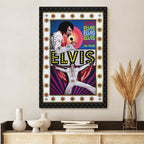 Elvis Presley Rectangle Canvas With Inner Frame – HOATT 8022